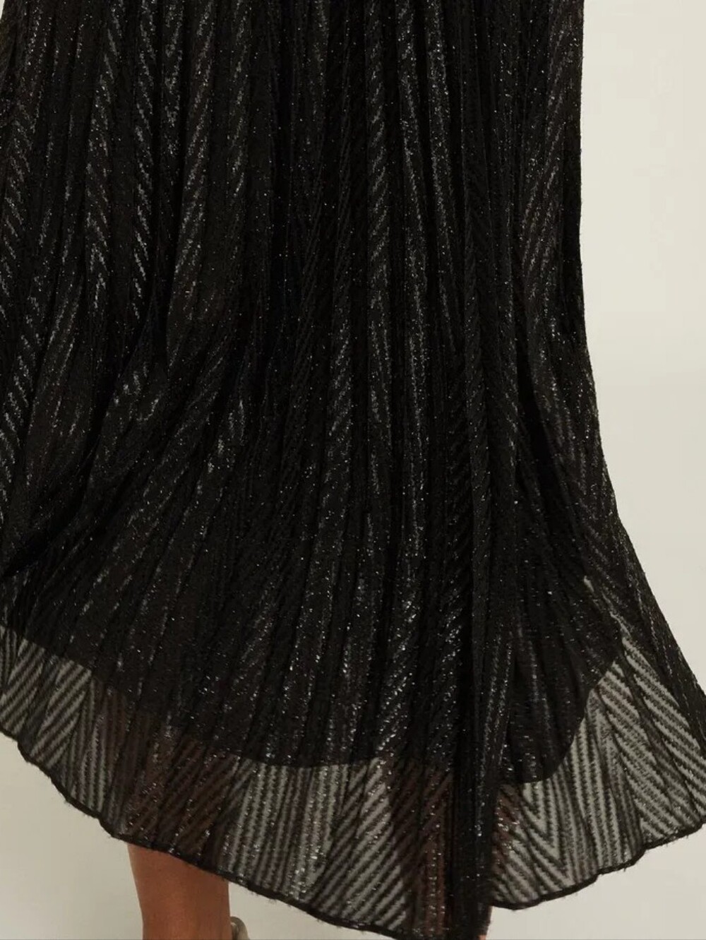 NWT REISS | $320 Marianne Mesh Pleated Midi Skirt - Picture 5 of 8